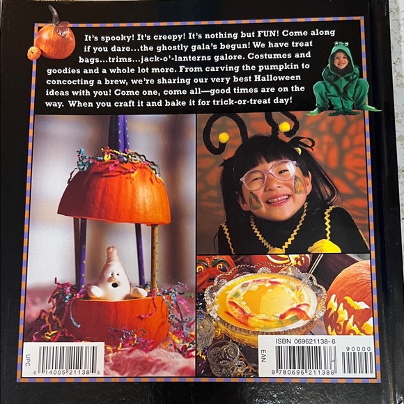 Vintage Better Homes And Gardens Halloween Ideas Book with Orange Pumpkin - Picture 2 of 3